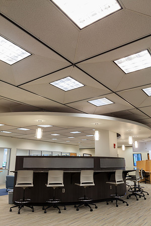 WVU Evansdale Library Interior 1