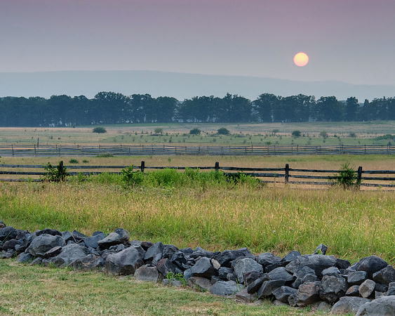 Cemetery Ridge Sunset 2