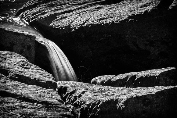 Infrared Valley Falls